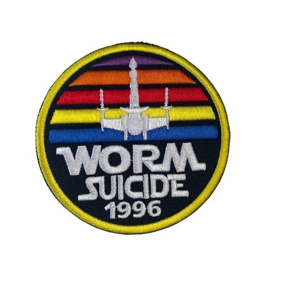 Worm Suicide 1996 Band Embroidered Patch - Picture 1 of 3